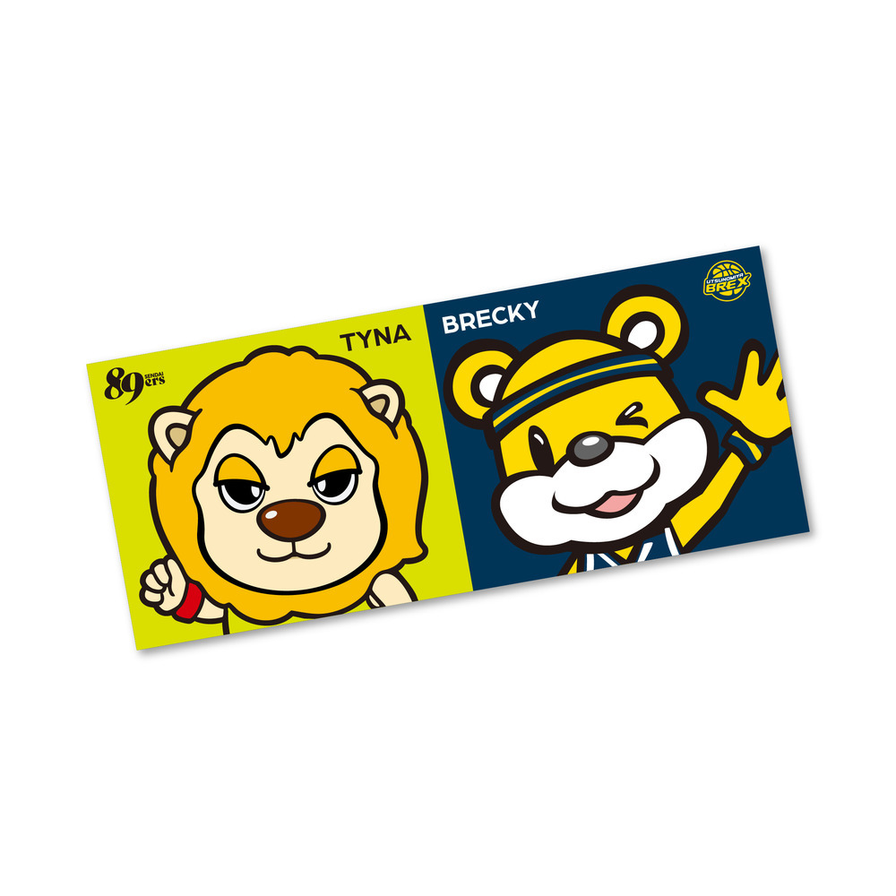 ティナ&times;ブレッキー コラボタオル 詳細画像 1カラー 1